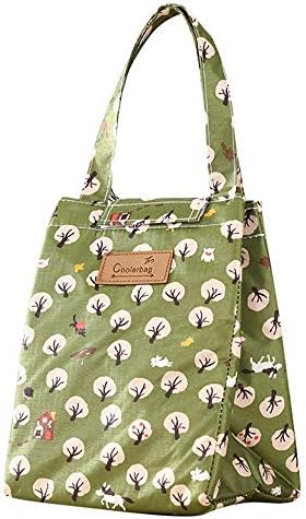 Gocheaper Thermal Portable Insulated Cooler Bag, Lunch Picnic Carry Tote Storage Case Box for Women Kids Adults