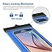 Waterproof Case, TETHYS Universal Waterproof Bag [Ultrapouch] for iPhone 6S, iPhone 6, iPhone 5S 5C 5 4S, Galaxy S6, S6 Edge S5 [Royal Blue] Protective Pouch Cover Fit Up to 5.3 inch Diagonal
