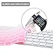 Allinside Ombre Pink Cover for Apple Magic Keyboard (MLA22LL/A) with US Layout
