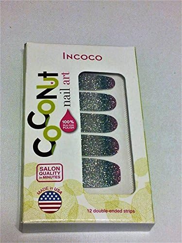 Coconut Nail Art Sea Goddess Glitter Nail Strips