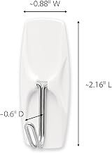 Command Wire Toggle Hook Value Pack 7 Medium White 8 Strips view 2