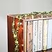 OMIKA Ivy Green Leaf Garland String Lights - Vine Fairy Lights - 16.4ft 50 LED Flexible Copper Battery Powered - Perfect for Indoor, Bedroom, Wedding, Party Decorations(Warm White)