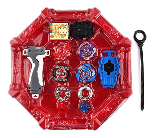Bey Battle Gyro Burst Evolution Attack Pack for Battling Top Game Included 4 X Burst Gyro,2 X Launcher,1 x Stadium,4 X Stickers