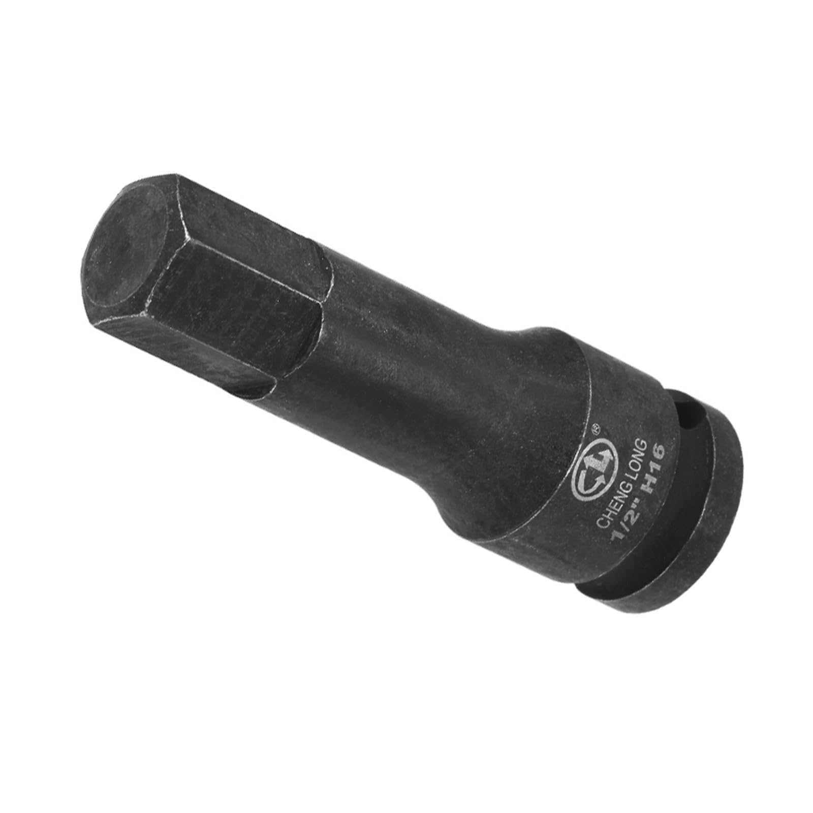 CoCud Impact Hex Bit Socket, H16 Socket 1/2" Drive, Cr-Mo Steel Impact Grade Metric Socket - (Applications: for Socket Head Cap Bolt)