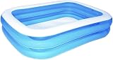 Bestway Rectangular Inflatable Family Pool 201x150x51 cm Blue 54005-