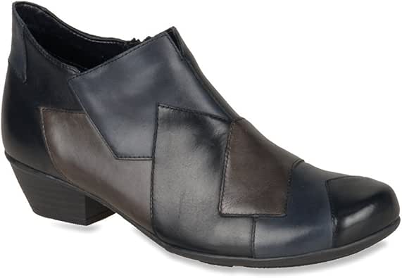 Amazon.com | Rieker Women's Black/Lake/Graphit Remonte D7386 Milla 36 M EU / 5.5-6 B(M) US | Shoes