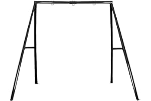 IKARE Heavy Duty Metal Swing Frame, Swing Stand for Kids, Supports up to 440 LBS, Fits for Most Swings, Great for Indoor and Outdoor Activities, Garden, Backyard