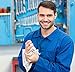 Shop Towels (Pack of 100, 13 X 13 Inches) Commercial Grade Machine Washable Cotton Washcloths White Shop Rag - Perfect for Auto Mechanic Work and Bar Mop by Utopia Towel (White)
