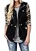 SENSERISE Womens Utility Vest Lightweight Military Vests Outerwear Sleeveless Jacket Anorak Coat with Pockets