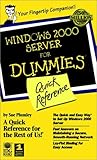 Windows? 2000 Server For Dummies? Quick Reference by Sue Plumley