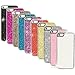 niceEshop Silver Sparkling Glitter Bling Hard Case Cover fit for the new Iphone5 5G +Free Screen Protector +Free niceEshop Cable Tie