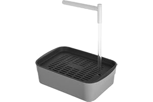 LOLIPPYY Automatic Parrot Bath Tub with Circulating Water Shower, Small Bird Cage Bath Fountain for