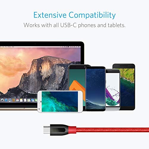 Anker PowerLine+ 90cm USB C kabel naar USB 3.0 A, zeer resistent voor USB Type-C apparaten inclusief Galaxy S8, S8+, S9… - Afbeelding 6
