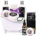 Aromatherapy Ylang Ylang & Lavender Spa Gift Basket! Luxurious Natural Bath and Body Spa Kit. Large Bubble Bath Basket with Lava Stone Bracelet! Bath Gift Set - Perfect Gift for Mother, Wife,Friend