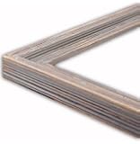 The Rusty Roof Distressed Cimarron Stone Grey Picture Frame-Solid Wood, 6x9