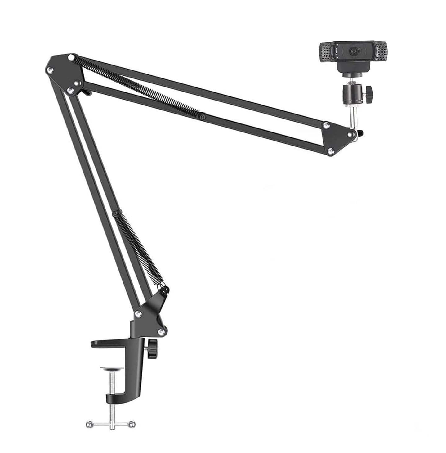 ANIVIA Webcam Stand, Webcam Clamp Mount Suspension Scissor Tripod Stand Holder Camera arm for Webcam