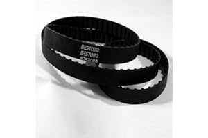 BESTORQ 230-H-100 H Timing Belt, Rubber, 23" Outside Circumference, 1" Width, 0.500" Pitch, 46 Teeth