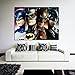 Poster Comic Batman 4 Generations Dark Knight Pop Art 40x54 inch (100x135 cm) Adhesive Vinyl #13