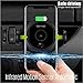 Qi Wireless Car Charger Mount - Car Charger Holder for iPhone x 8/8Plus,10W Fast chargeing for Samsung Galaxy S8/S9/Note8.Infrared Motion Sensor Automatic Open and Clamp for Safe Driving (10W Update)
