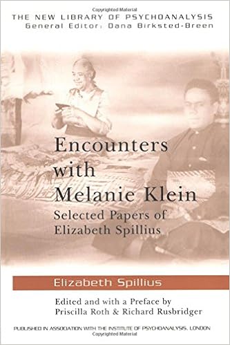 Amazoncom Encounters With Melanie Klein The New Library - 