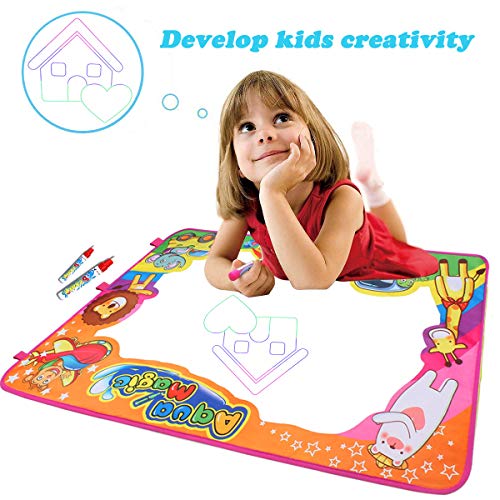 image for Alpacasso Special Processing Water Doodle Mat, Mess Free Painting Mat 
