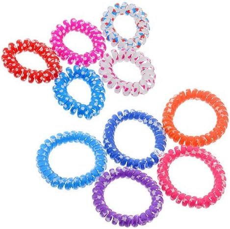 Spiral Hair Elastics (1-Pack)