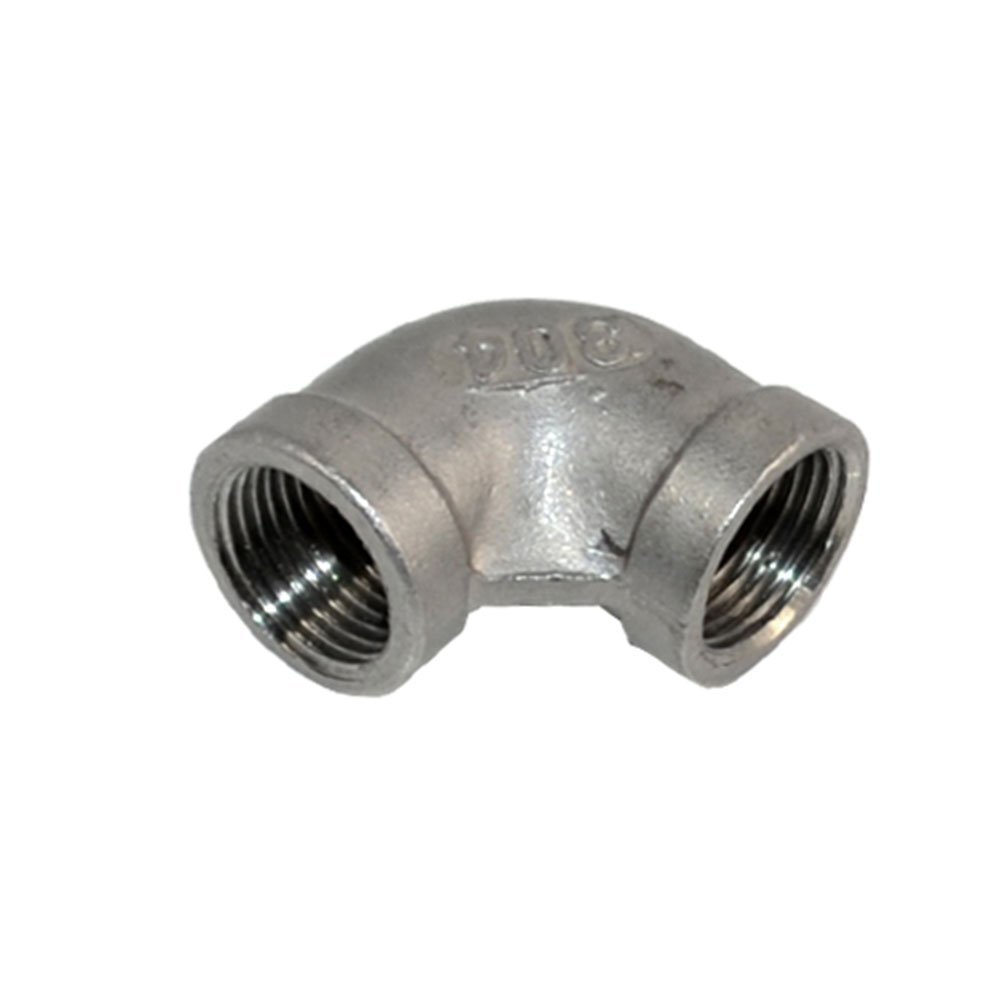 3/8" NPT Female Stainless Steel 304 90 Degree Elbow
