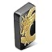 Kivors USB Rechargeable Windproof Flameless Electronic Double Pulse Arc Lighter Belief Chinese Dragon Lighter