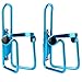 REEHUT Bike Water Bottle Cages (2-Pack), Lightweight Aluminum Alloy Bicycle Water Bottle Holder Brackets for Outdoor Activities - Blue