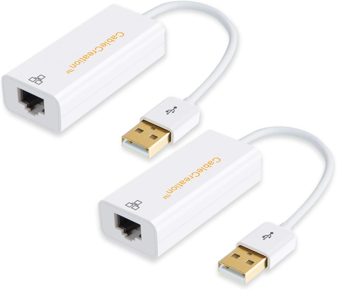 USB to Network Adapter [2 Pack], CableCreation Gold Plated
