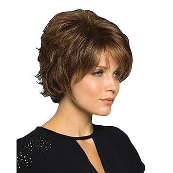 Amazon Com Malyssa Pretty Short Small Curly Blonde Hair Wigs