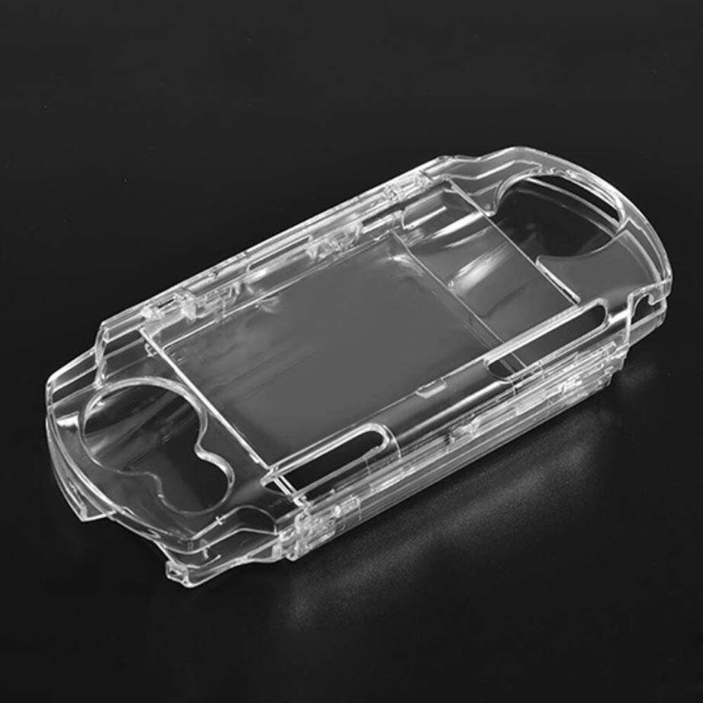 OSTENT Protector Clear Crystal Travel Carry Hard Cover Case Shell Compatible for Sony PSP 1000 Game Console: Video Games