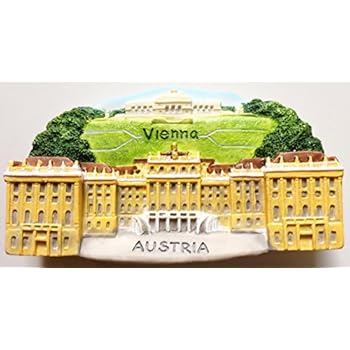 Schonbrunn Palace (Schönbrunn) Vienna Austria High Quality Resin 3D fridge Refrigerator Thai Magnet Hand Made Craft.