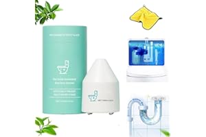 KRAUTAIN Krazy Clean Toilet Cleaner, Automatic Toilet Bowl Cleaner - The Krazy Klean Pro, 10 Year Bowl Long Lasting Fresh Scent Automatic Toilets, Automatics Refreshes Toilets, Efficient and Practical(1PC)