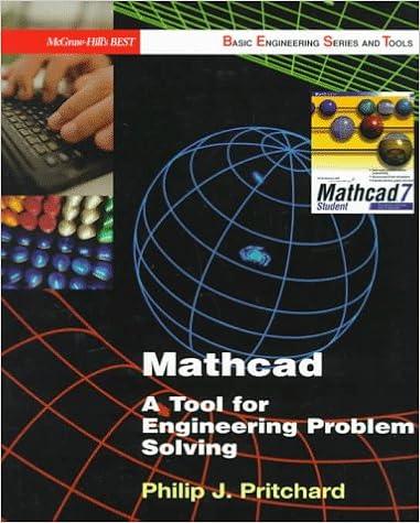 Mathcad A Tool For Engineering Problem Solving Best - 