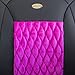 FH Group Pink/Black PU204PINKBLACK102 Victorian Style Luxurious Leatherette Cushion Pad Seat Covers-Fit Most Car, Truck, SUV, or Van