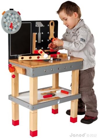 Janod Giant Magnetic Workbench Playset 