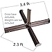 Abba Patio Outdoor Patio Umbrella with Tilt and Crank Lift, 11Feet, 11', Khaki