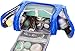 Bago Hanging Toiletry Bag For Men & Women - Toiletries Travel Organizer (D Blue)