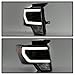 ACANII - For NEW Black 2009-2014 Ford F150 Raptor LED Tube DRL Projector Headlights Headlamps Driver + Passenger Side