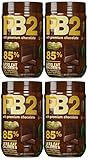 Bell Plantation PB2 Powdered Peanut Butter with Chocolate, 1 Pound (4-Pack)