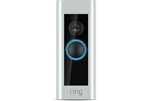 Like-New Ring Wired Doorbell Plus - Upgraded, with added security features and a sleek design (existing doorbell wiring required)