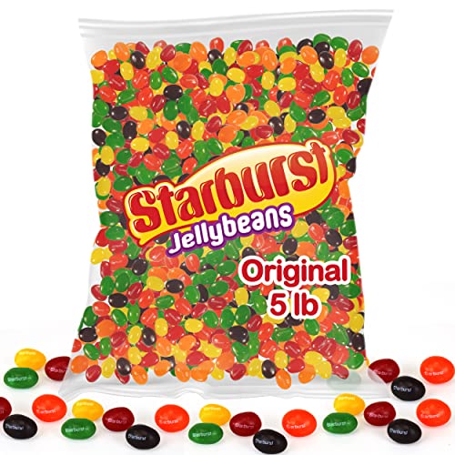 Starburst Original Jelly Beans 5LB Bulk Pack of Candy Halloween