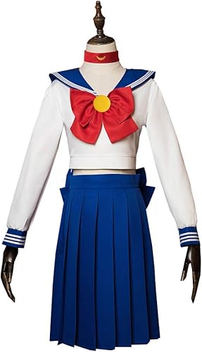 Amazon 美少女戦士セーラームーン コスチューム 高校制服 コスプレ衣装 コスチューム アニメ 変装 衣装セットa M コスプレ 仮装 通販