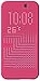 HTC Dot View II Case (Clear Back) for HTC One M9 - Retail Packaging - Pink