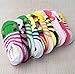 Bassion 10 Pairs Baby Socks Non Slip Newborn Infant Cute Baby Ankle Cotton Socks Skid Toddler Gripper Socks for 6-18 Months Gifts