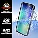 Waterproof Case Samsung Galaxy S20+ Plus, IP68 Waterproof Clear Full Body Protective Case with Screen Protector, Sensitive Fingerprint ID, Wireless Charge Supported, Galaxy S20 Plus Case(S20+-Black)