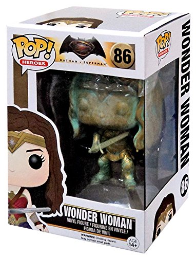 Funko POP! Batman vs Superman Patina Wonder Woman #86 Exclusive Vinyl Figure