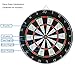 Sametop 12 Packs Steel Tip Darts Set 18 Grams with Flights, Aluminum Shafts, Brass Barrels and Dart Sharpener