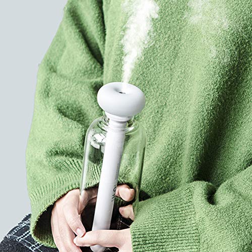 Gyswshh Portable Doughnut Air Mist Humidifier Bedroom Office USB Water Bottle Atomizer Random